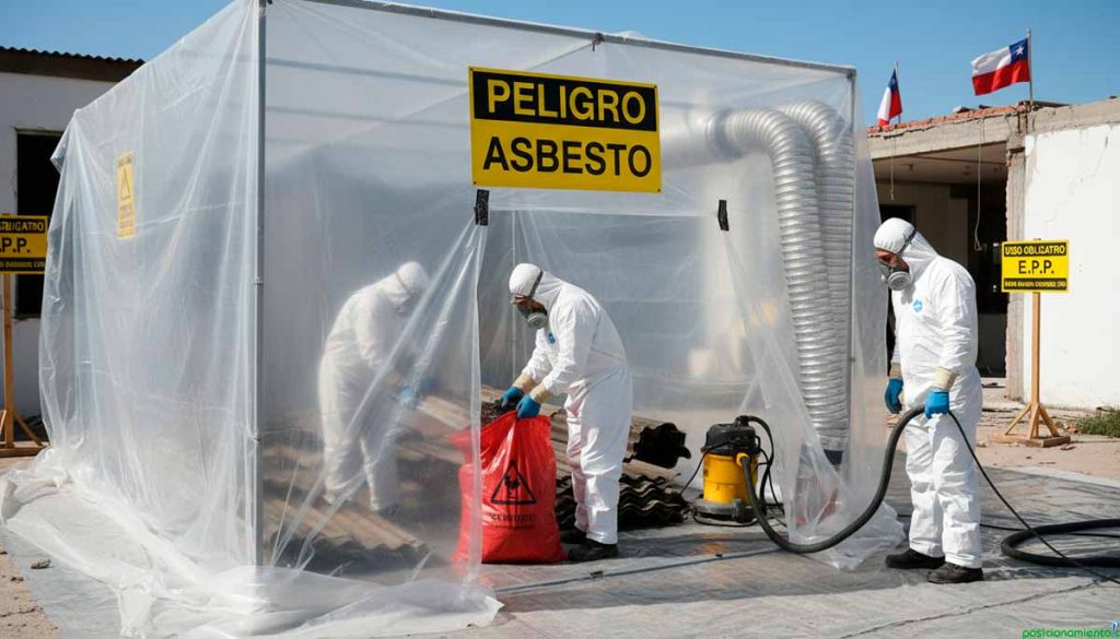 Retiro de asbesto